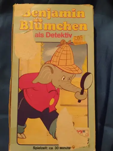 Benjamin Blümchen als Detektiv (VHS)