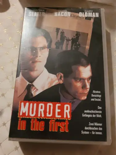 Murder in the First [VHS]