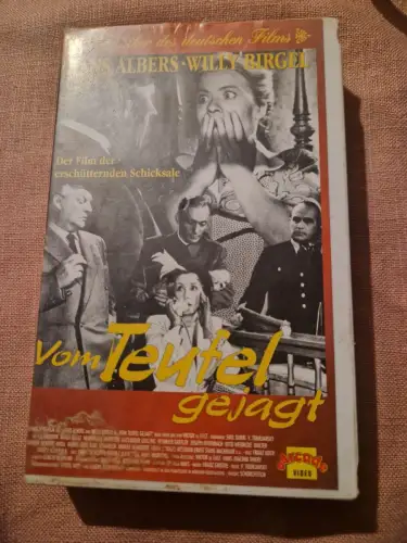 Vom Teufel gejagt [VHS]