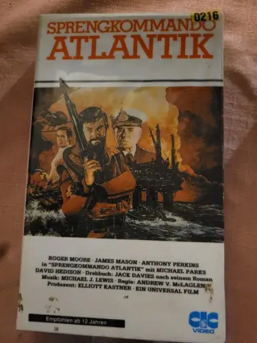 Sprengkommando Atlantik [VHS]