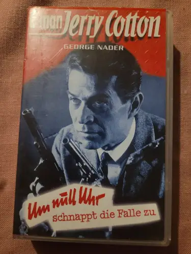 G-man Jerry Cotton - Um null Uhr schnappt die Falle zu [VHS]