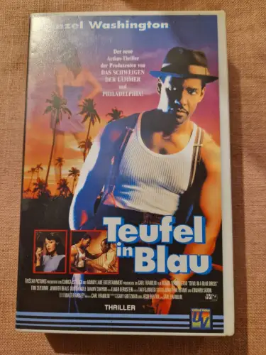 Teufel in Blau [VHS]