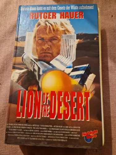 Lion of the Dessert (VHS)