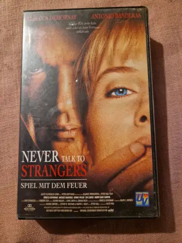 Never Talk to Strangers [VHS]