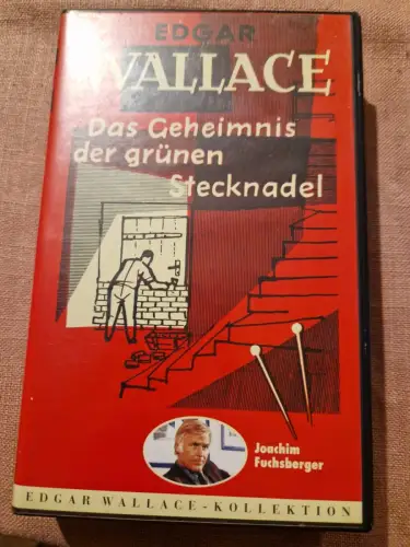 Das Geheimnis der grünen Stecknadel - E. Wallace [VHS]