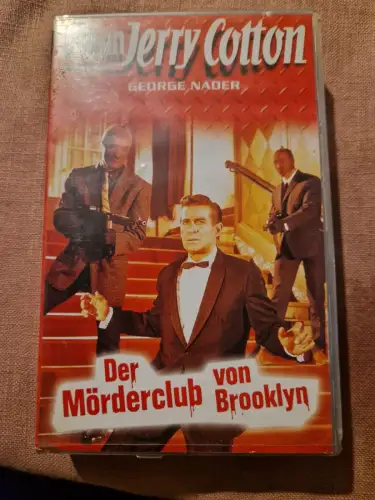G-man Jerry Cotton - Der Mörderclub von Brooklyn [VHS]