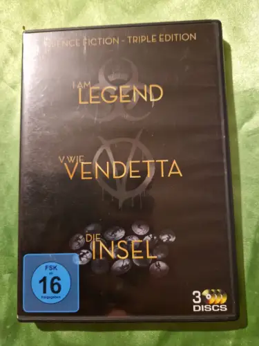 I am Legend & V wie Vendetta & Die Insel (DVD)