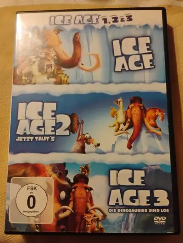 Ice Age 1-3 (DVD)