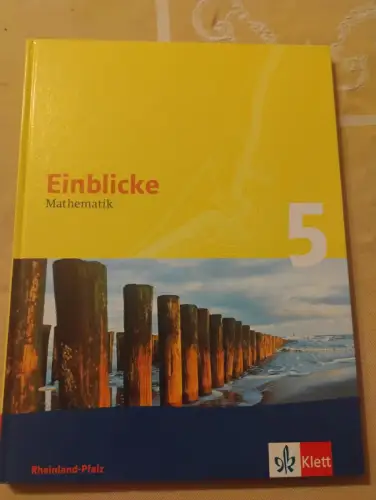 Einblicke Mathematik 5. Ausgabe Rheinland-Pfalz Schulbuch Klasse 5