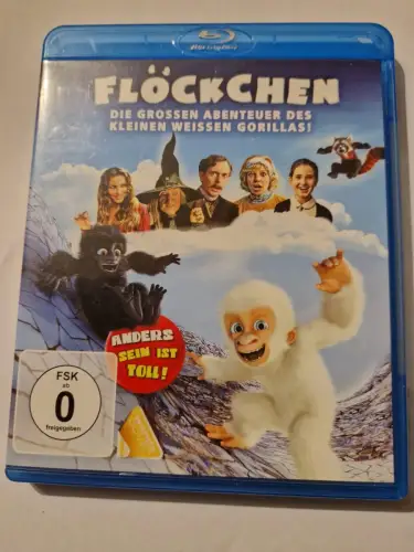 Flöckchen - Die großen Abenteuer des kleinen weißen Gorillas (Blu-ray)