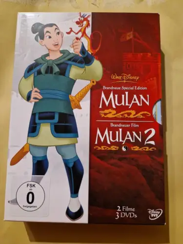 Mulan / Mulan 2 [3 DVDs]