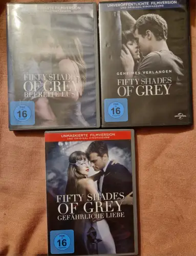 Fifty Shades of Grey 1-3 (DVD)