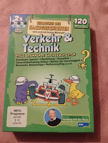 Bibliothek der Sachgeschichten - Verkehr & Technik (DVD)