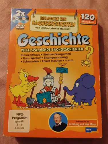 Bibliothek der Sachgeschichten - Geschichte - Schuber [2 DVDs]