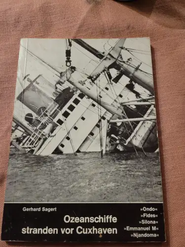 Ozeanschiffe stranden vor Cuxhaven