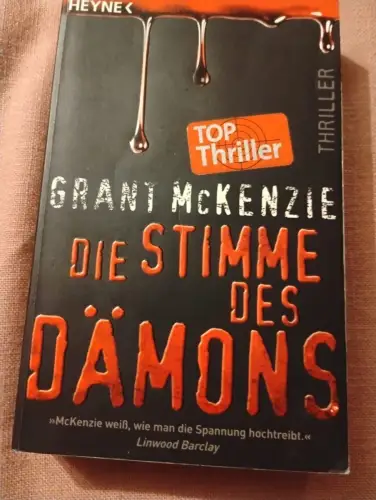 Die Stimme des Dämons Thriller McKenzie, Grant, Babette Kraus und Norbert Jakobe