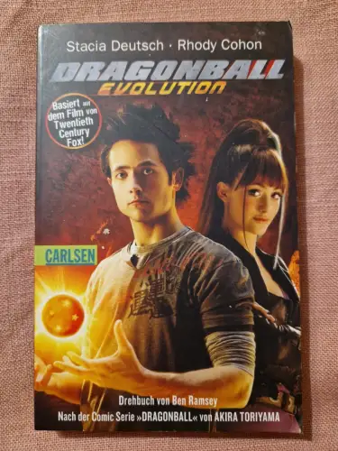 Dragon Ball - Evolution Filmbuch Deutsch, Stacia, Rhody Cohon und Henning Dedeki