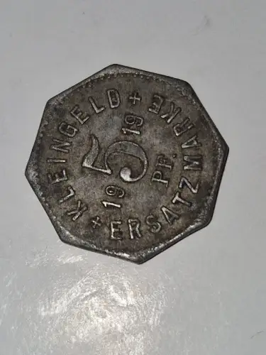 Kleingeld Ersatzmarke - 1919 - Hall