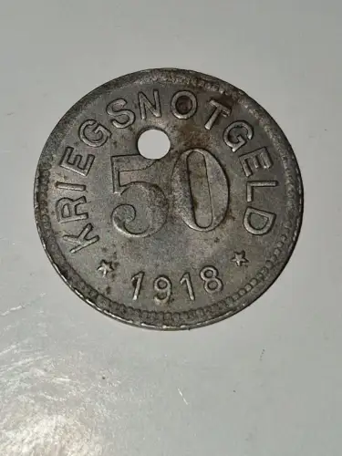 Kriegsnotgeld - 1918 - Gemeinde Kornwestheim