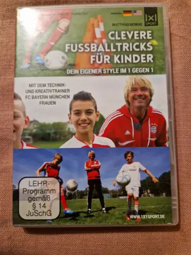 Clevere Fußballtricks für Kinder (DVD)
