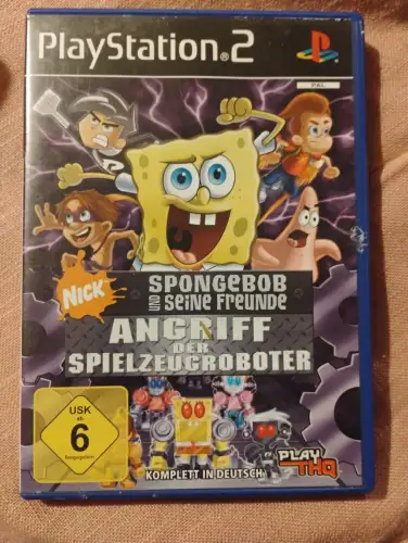 SpongeBob & seine Freunde - Angriff der Spielzeugroboter (PS2)