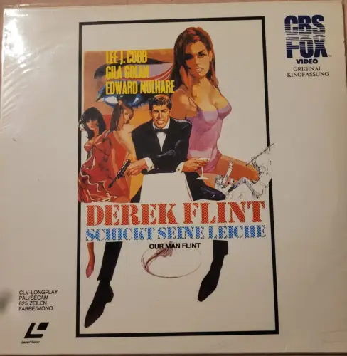 Derek Flint schickt seine Leiche (Laserdisc)