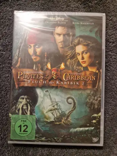 Pirates of the Caribbean - Fluch der Karibik 2  (DVD) (NEU)