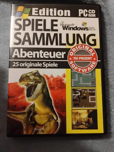 Spielesammlung - Abenteuer - 25 originale Spiele (PC)