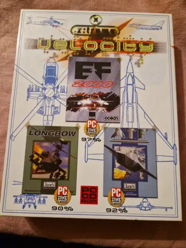 Velocity - EF2000, Longbow, A.T.F. Jane's (PC) BIG BOX