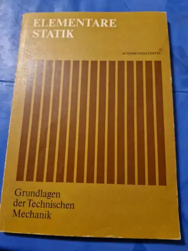 Elementare Statik