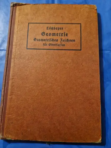 Geometrisches Zeichnen für Oberklassen