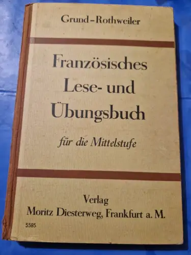 Französisches Lese und Übungsbuch für die Mittelstufe