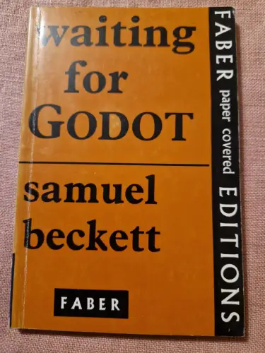 Waiting for Godot Beckett, Samuel:
