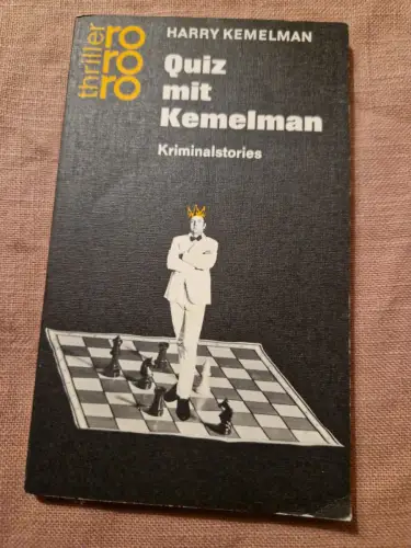 Quiz mit Kemelman Kemelman, Harry: