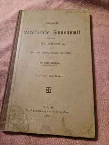 Latainische Synonymik