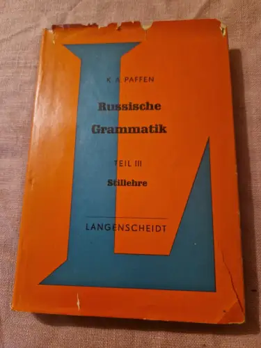 Russische Grammatik - 2 Teil - Satzlehre