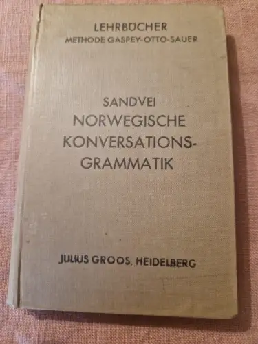 Sandvei - Norwegische Konversationsgrammatik