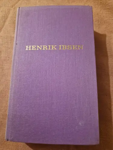 Schauspiele : In einem Band. Ibsen, Henrik: