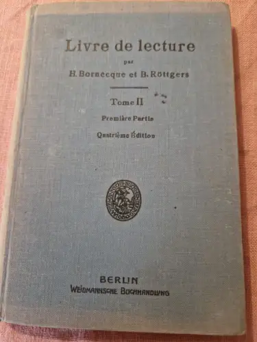 Livre de Lecture