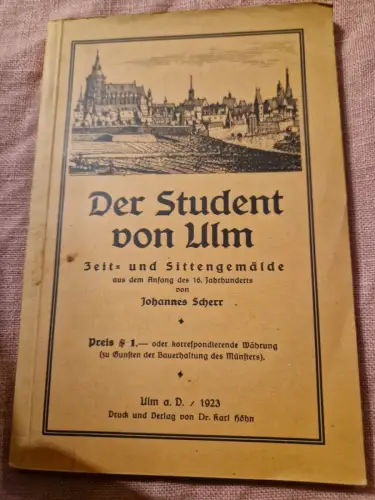 Der Student von Ulm Scherr, Johannes:
