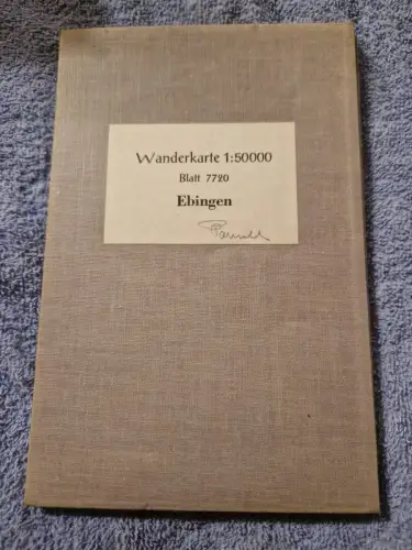 Wanderkarte 1:50000 - Ebingen