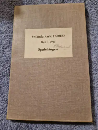 Wanderkarte 1:50000 - Spaichingen