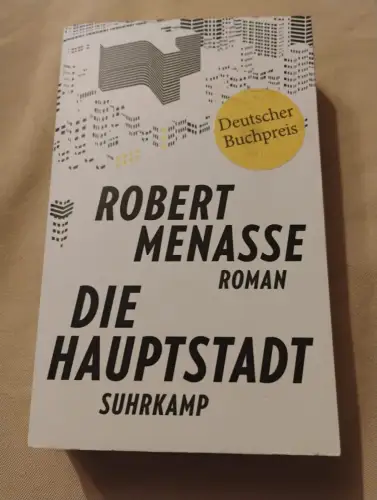 Die Hauptstadt Roman Menasse, Robert: