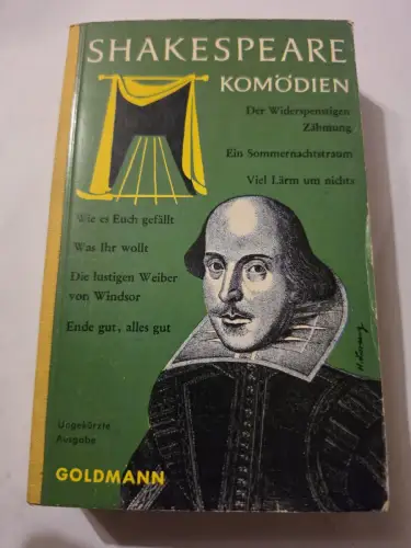 Shakespear Komödien