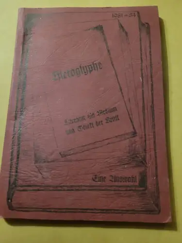 Hieroglyphe Rössler, Helmut: