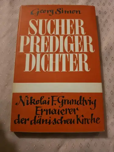 Sucher Prediger Dichter Simon, Georg: