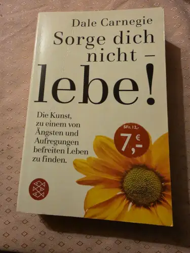 Sorge dich nicht - lebe Carnegie, Dale: