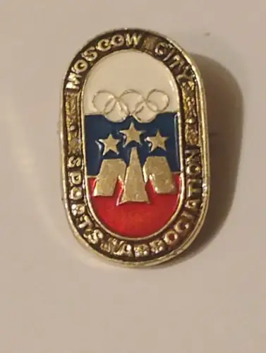 Anstecknadel - Sportssociation Moscow city
