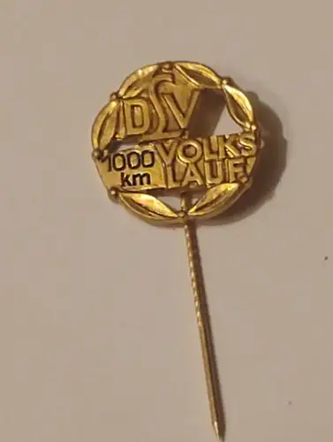 Anstecknadel - DTV 1000KM Volkslauf