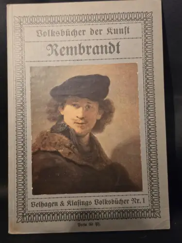 Volksbücher für Kunst - Rembrandt